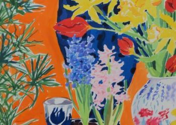 Still life with hyacinths, Sarah Colgate ©