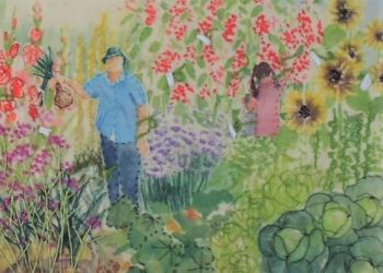 Memories. The allotment, detail, Sarah Colgate ©